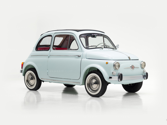 1963 Fiat 500D Transformable 110D 430514 - Studio