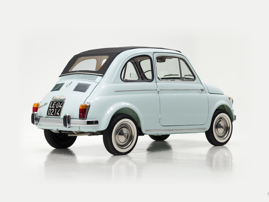 1963 Fiat 500D Transformable 110D 430514 - Studio