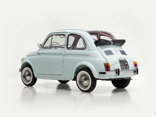 1963 Fiat 500D Transformable 110D 430514 - Studio