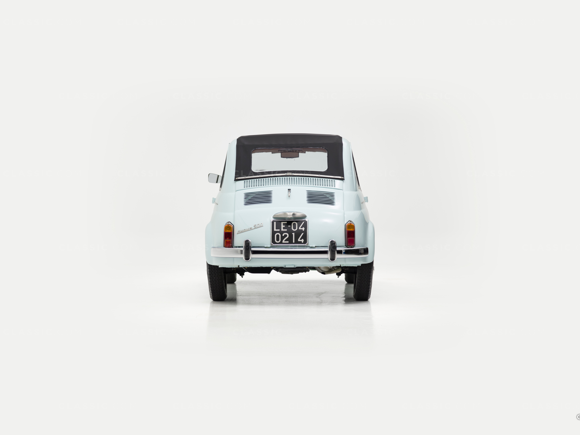 1963 Fiat 500D Transformable 110D 430514 - Studio