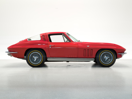 1965 Corvette Coupe Sting Ray - Rally Red
