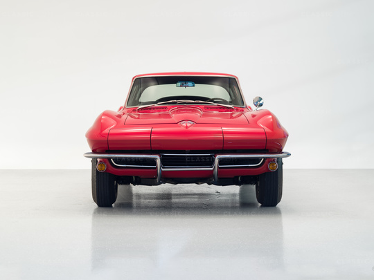 1965 Corvette Coupe Sting Ray - Rally Red 194375S112309 - Studio