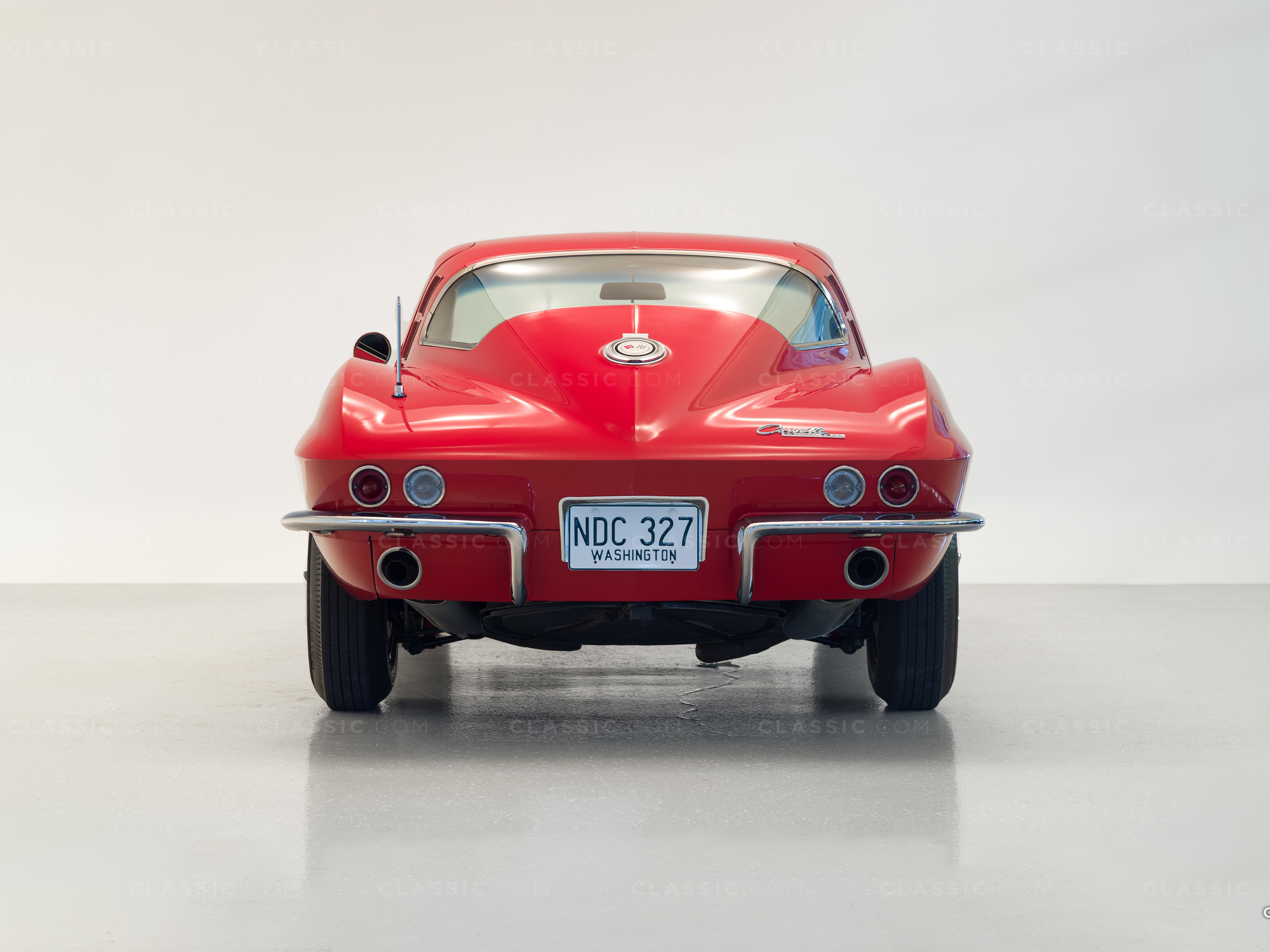 1965 Corvette Coupe Sting Ray - Rally Red 194375S112309 - Studio