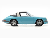 Classic Motors - 1967 Porsche 911S 2.0L Soft-Window Targa Crystal Blue 500667S - Studio