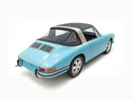 Classic Motors - 1967 Porsche 911S 2.0L Soft-Window Targa Crystal Blue 500667S - Studio