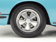 Classic Motors - 1967 Porsche 911S 2.0L Soft-Window Targa Crystal Blue 500667S - Studio