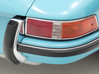 Classic Motors - 1967 Porsche 911S 2.0L Soft-Window Targa Crystal Blue 500667S - Studio