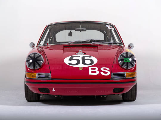 1967 Porsche 911 Trans AM Race Car Polo Red 308107