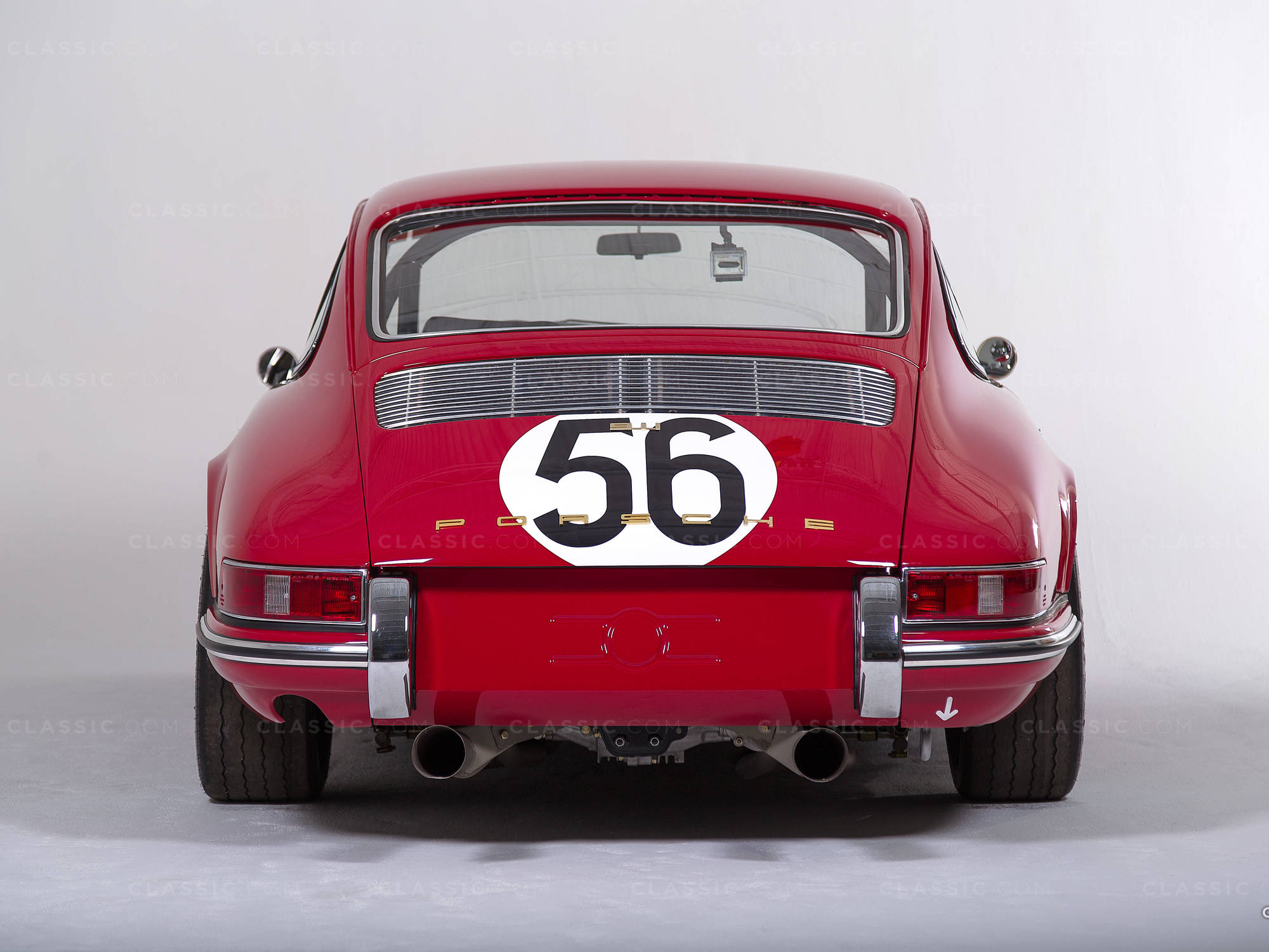 1967 Porsche 911 Trans AM Race Car Polo Red 308107