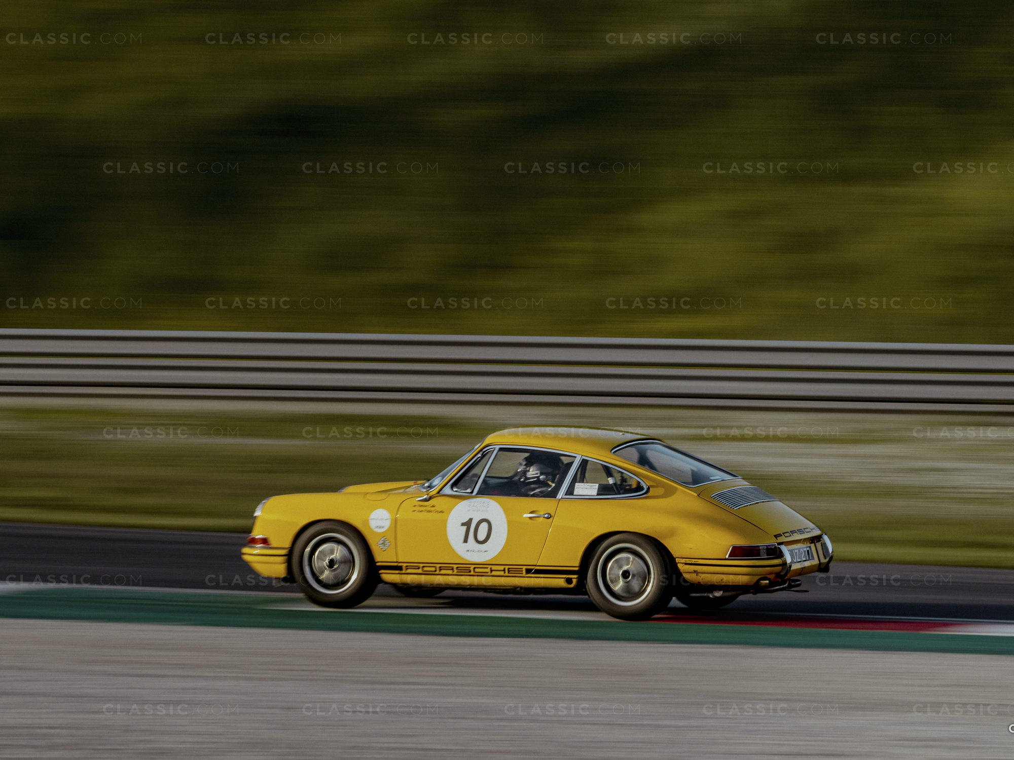 The Classic Motor Company - 1968 Porsche 911 Race Car Yellow 11835003 - 2024 04 05 Muguello Race
