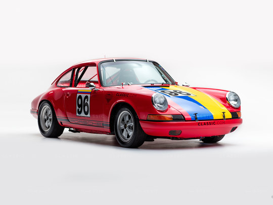 1969 Porsche 911 Race Car Polo Red 119301377 Studio