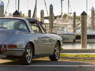 1971 Porsche Targa 911 E Silver OutDoors