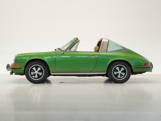 1971 Porsche 911 Targa Green VIN 9111113275