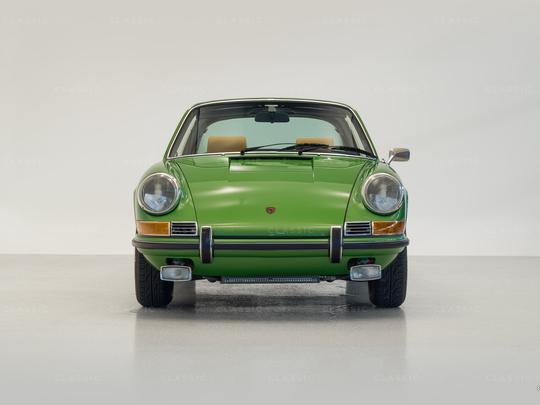 1971 Porsche 911 Targa Green VIN 9111113275
