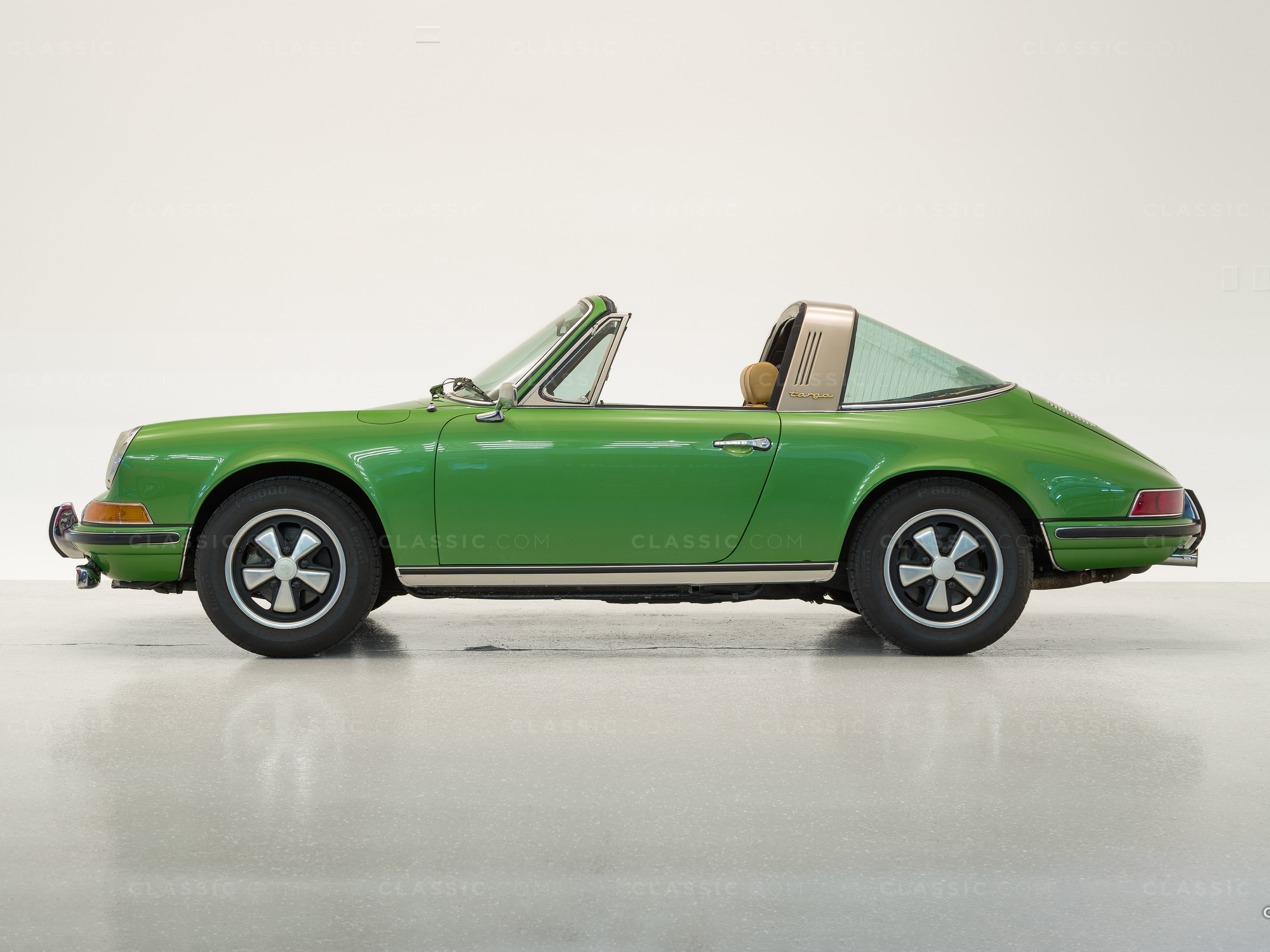 1971 Porsche 911 Targa Green VIN 9111113275