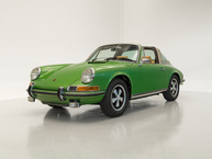 1971 Porsche 911 Targa Green VIN 9111113275