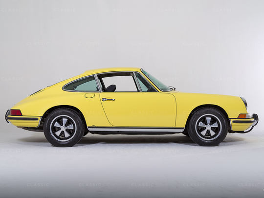 1972 Porsche 911T Yellow 9112100826