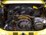 1972 Porsche 911T Yellow 9112100826