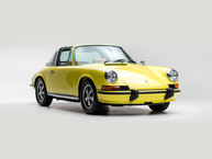 1973 Porsche 911S Targa Yellow 9113210103 Studio