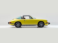 1973 Porsche 911S Targa Yellow 9113210103 Studio
