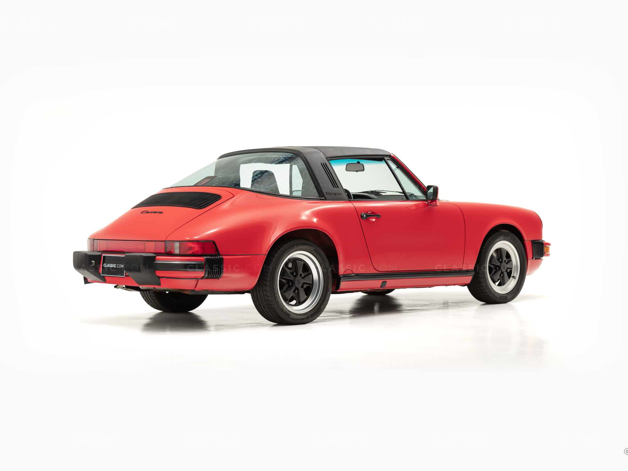 Drive Straat - 1987 Porsche 911 Carrera Targa Red  WP0EB0919HS160759 - Studio Corrected
