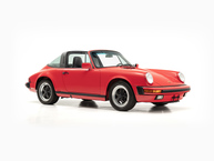 Drive Straat - 1987 Porsche 911 Carrera Targa Red  WP0EB0919HS160759 - Studio Corrected