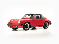 Drive Straat - 1987 Porsche 911 Carrera Targa Red  WP0EB0919HS160759 - Studio Corrected