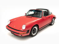Drive Straat - 1987 Porsche 911 Carrera Targa Red  WP0EB0919HS160759 - Studio Corrected