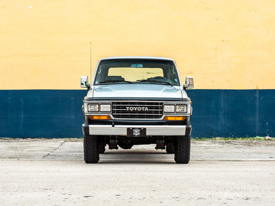 The FJ Company - 1988 Toyota Land Cruiser FJ62 G8J0088791 Blue - Silver - Outdoors