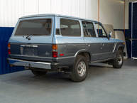 1988 Toyota Land Cruiser FJ62 Blue Gray FJ62 G8J0088791