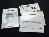 1991 BMW M3 60530049234S2 Documentation