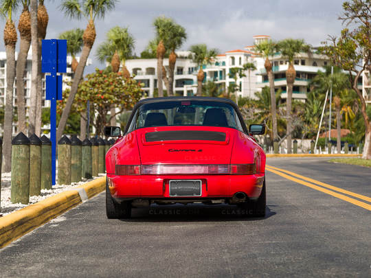 1991 Porsche 964 Carrera 2 Targa Guards Red P0BB2964MS440108