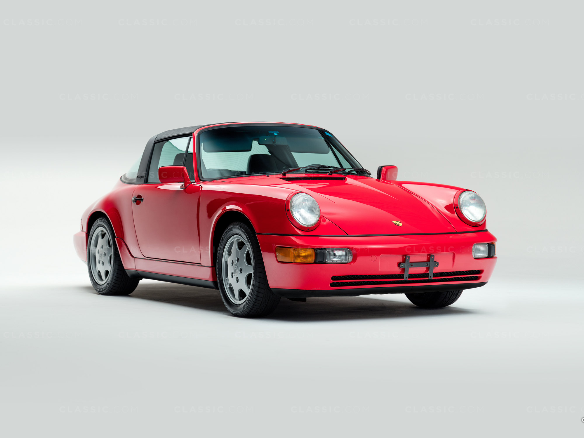 1991 Porsche 964 Carrera 2 Targa Guards Red P0BB2964MS440108