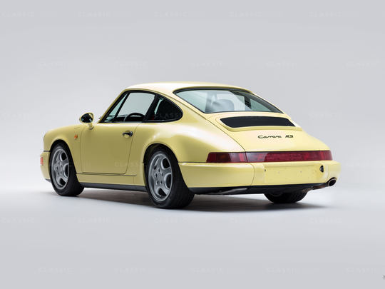 1991 Porsche 964 RS Limone Yellow WPOZZZ96ZN490974