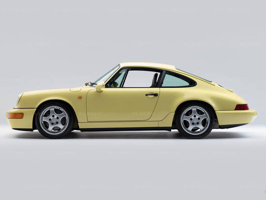 1991 Porsche 964 RS Limone Yellow WPOZZZ96ZN490974