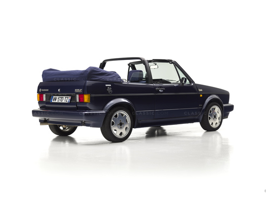 1991 Volkswagen Golf Cabriolet Blue - WVWZZZ15ZMK023519 - Studio