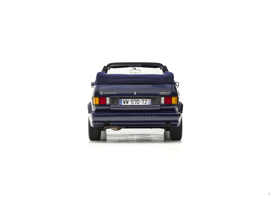 1991 Volkswagen Golf Cabriolet Blue - WVWZZZ15ZMK023519 - Studio