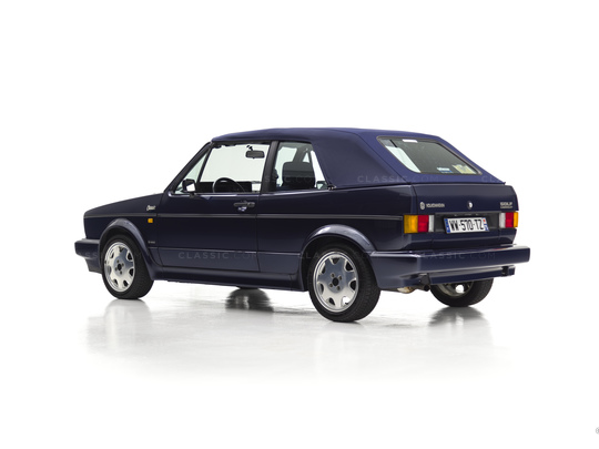 1991 Volkswagen Golf Cabriolet Blue - WVWZZZ15ZMK023519 - Studio