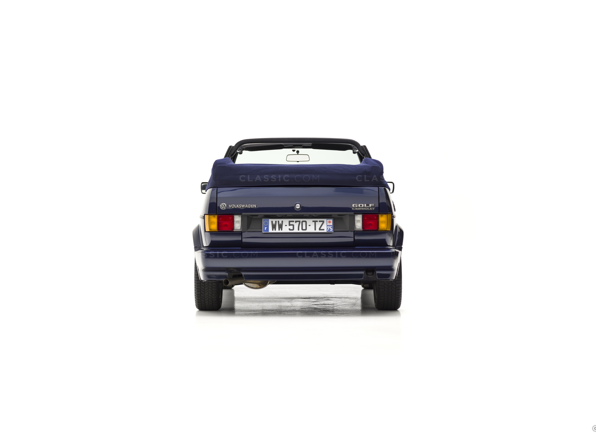 1991 Volkswagen Golf Cabriolet Blue - WVWZZZ15ZMK023519 - Studio