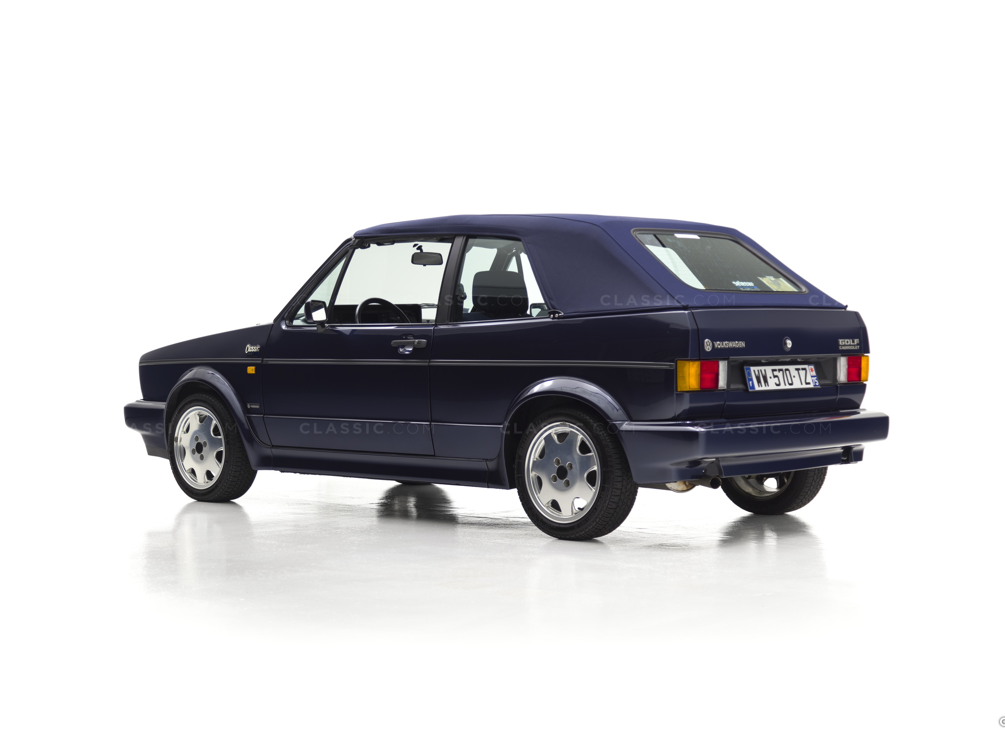 1991 Volkswagen Golf Cabriolet Blue - WVWZZZ15ZMK023519 - Studio