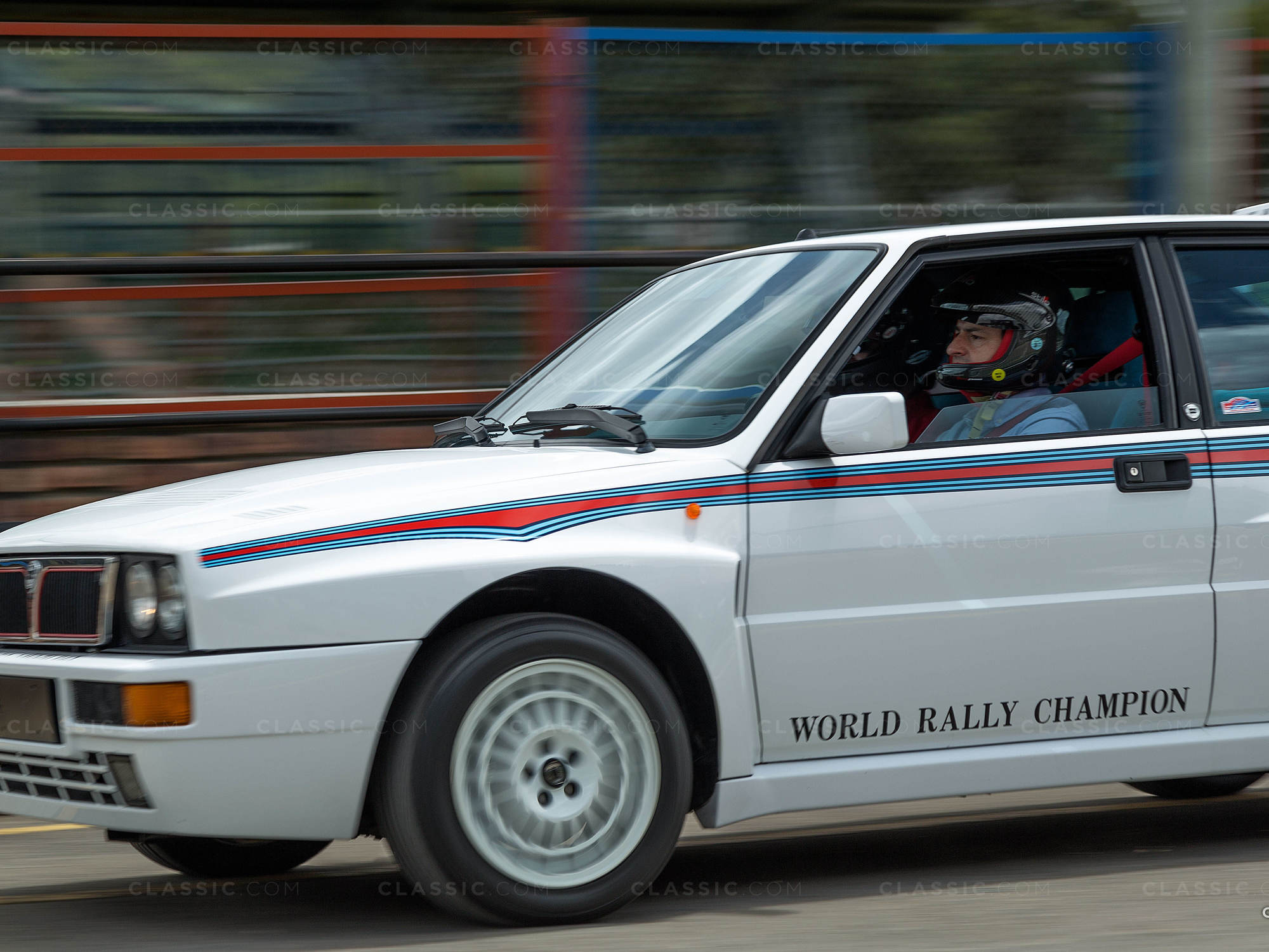 Classicmotors Com 1992 Lancia Delta White Martini Livery