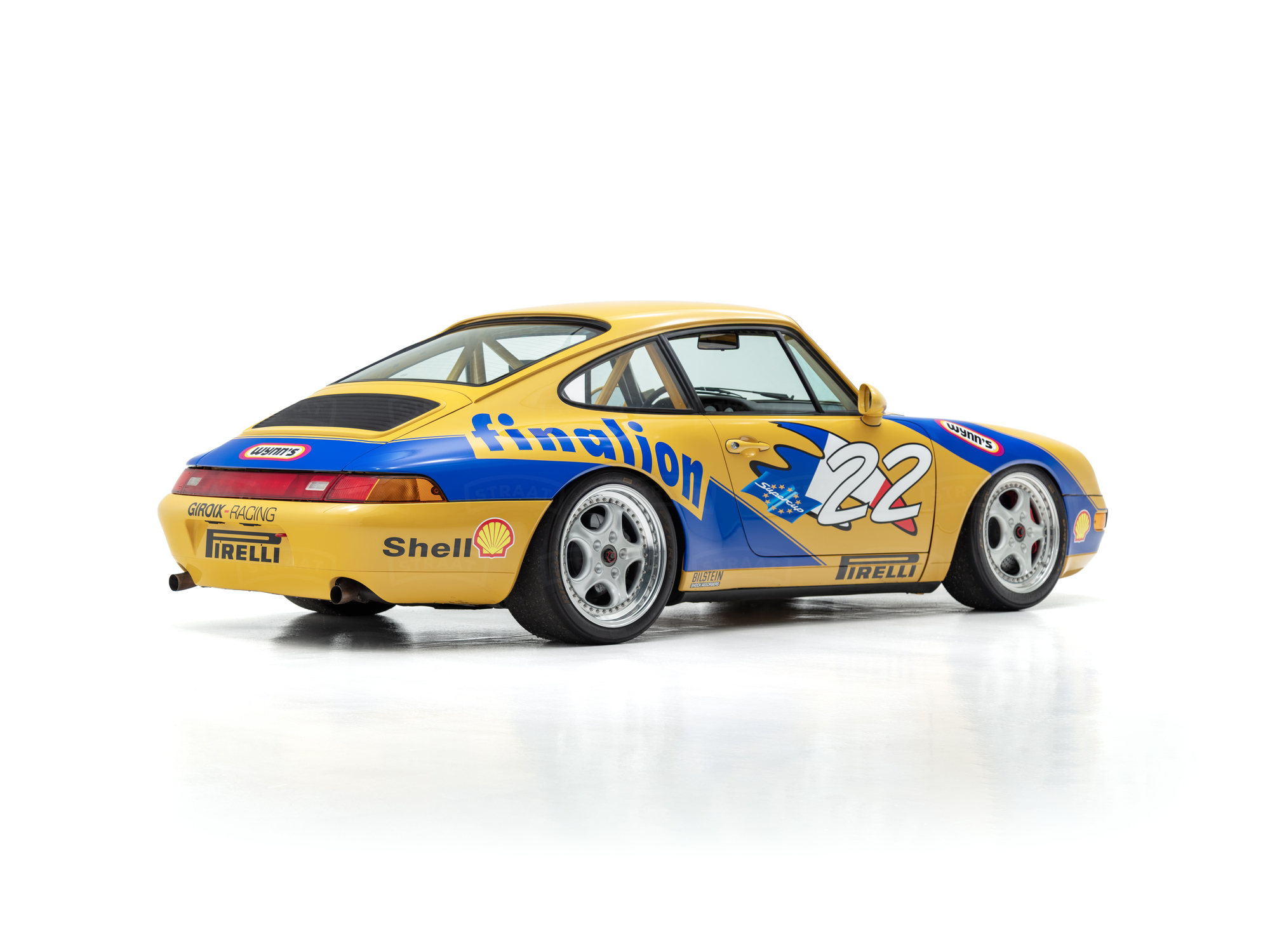 1994 Porsche 911 Cup - WP0ZZZ997RS398097 - Yellow - Studio