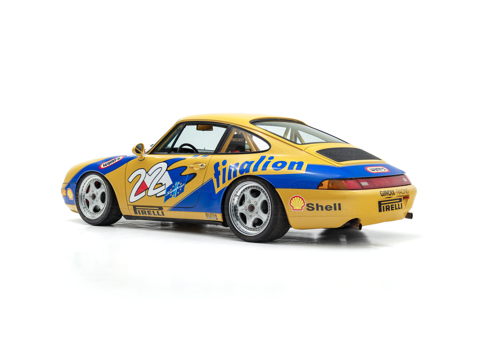 1994 Porsche 911 Cup - WP0ZZZ997RS398097 - Yellow - Studio