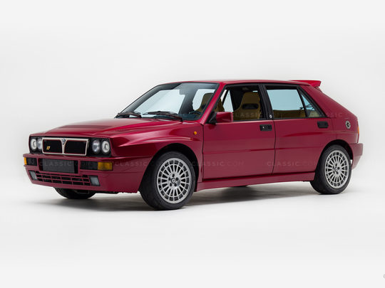 Classic Motors 1995 Lancia Delta Integrale HF ZLA831AB000586062 Burgundy
