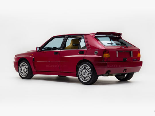 Classic Motors 1995 Lancia Delta Integrale HF ZLA831AB000586062 Burgundy