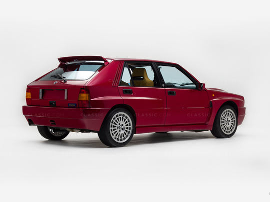 Classic Motors 1995 Lancia Delta Integrale HF ZLA831AB000586062 Burgundy