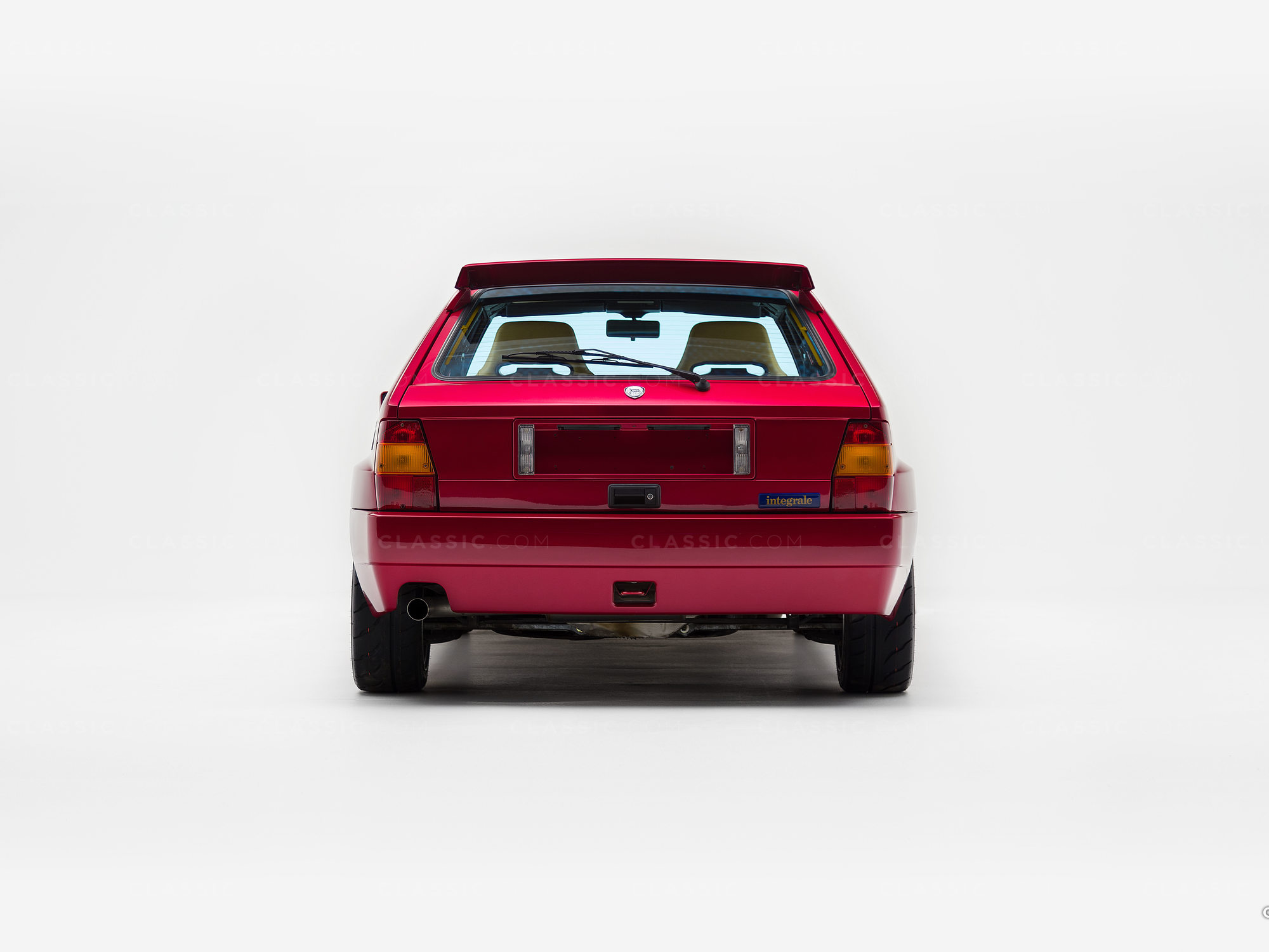 Classic Motors 1995 Lancia Delta Integrale HF ZLA831AB000586062 Burgundy