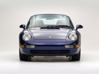 1995 Porsche 993 Cabriolet Iris Blue Pearl WP0CA2995SS340243 Studio