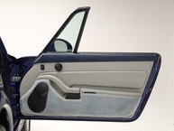 1995 Porsche 993 Cabriolet Iris Blue Pearl WP0CA2995SS340243 Studio