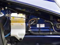 1995 Porsche 993 Cabriolet Iris Blue Pearl WP0CA2995SS340243 Studio